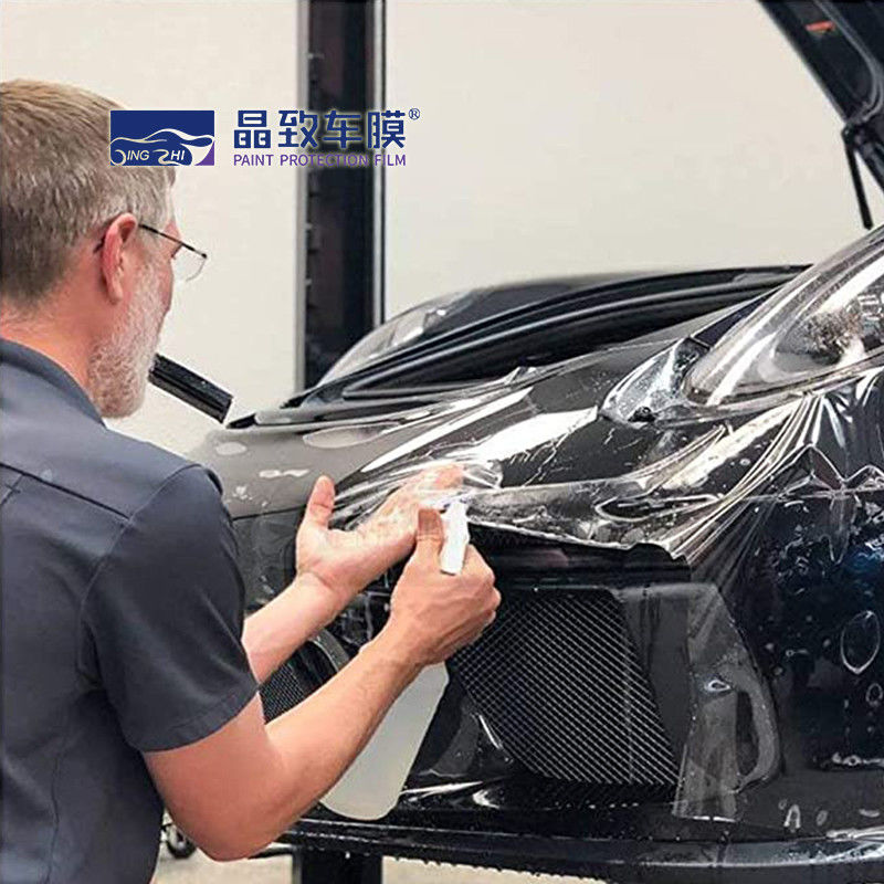 PPFの倍のコーティング覆いを広告するための明確なTPU車のペンキの保護フィルムのビニール