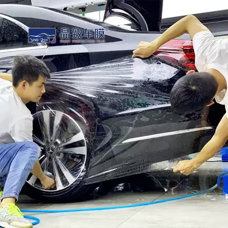 卸売価格透明なフィルムを保護するために包む車体のための光沢のあるPpfの明確なペンキの保護フィルム5つの層の