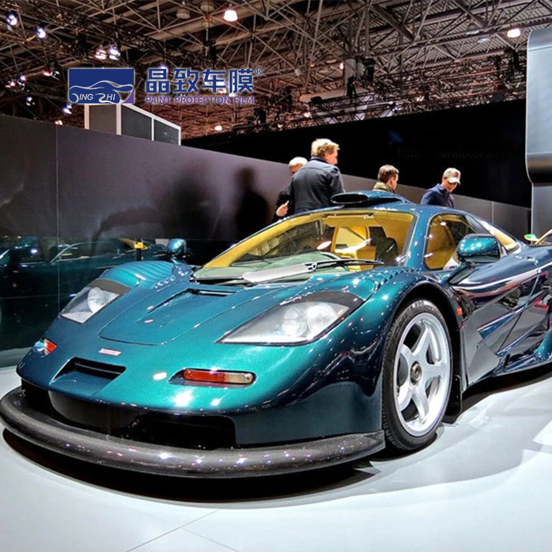 Oilproof車のビニールによって着色されるペンキの保護フィルムの伸縮自在の多目的